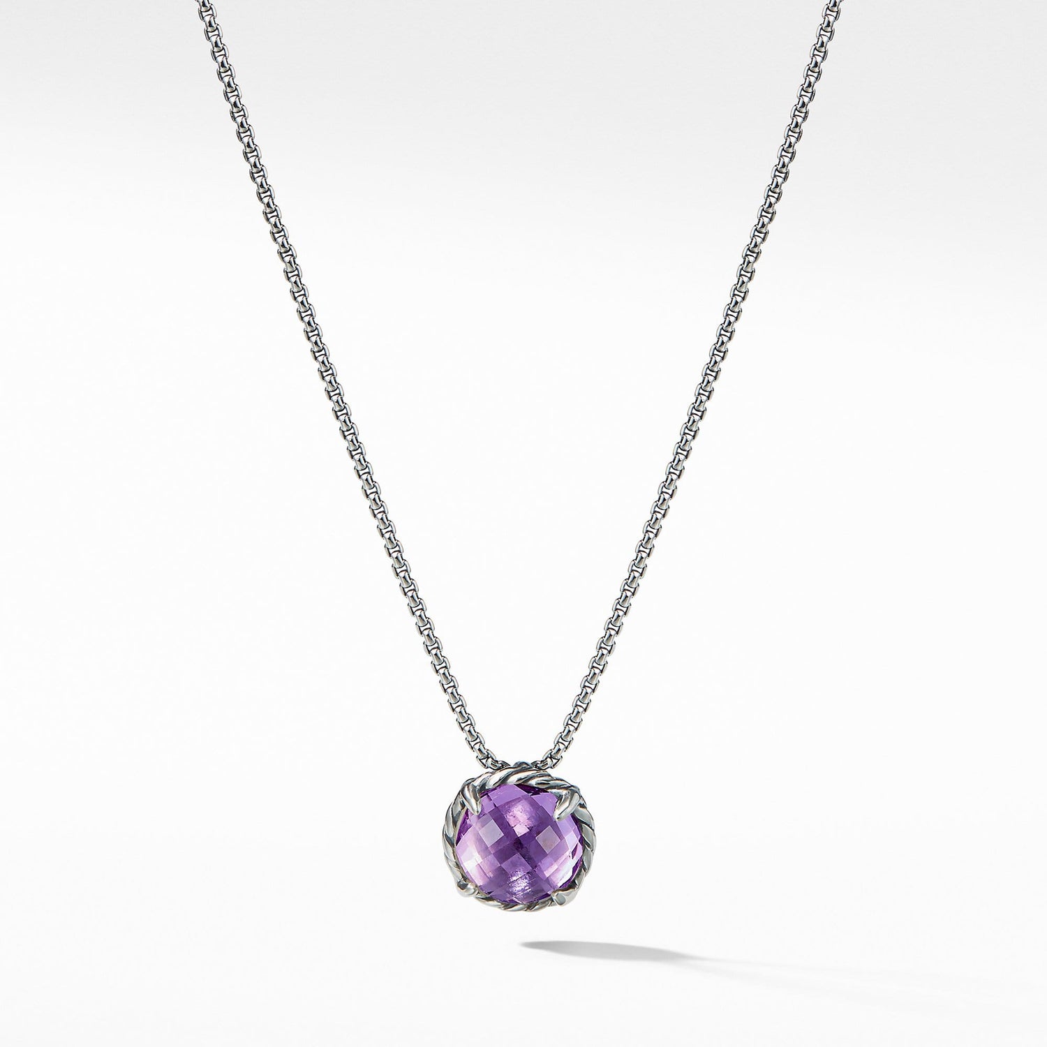 Chatelaine Pendant Necklace with Amethyst - David Yurman- Diamond Cellar