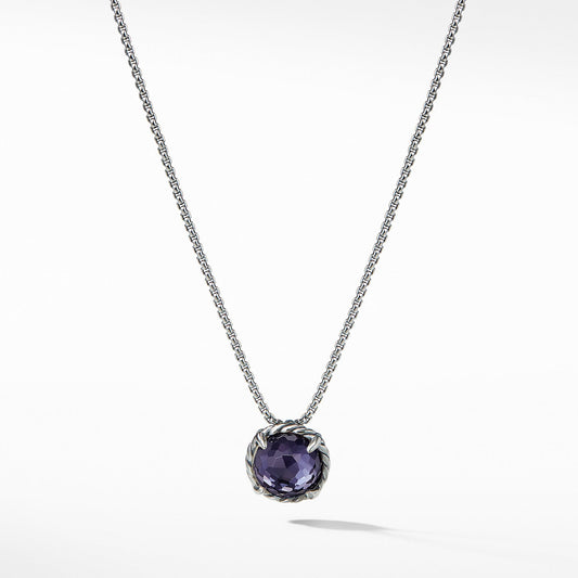 Chatelaine Pendant Necklace with Black Orchid - David Yurman- Diamond Cellar