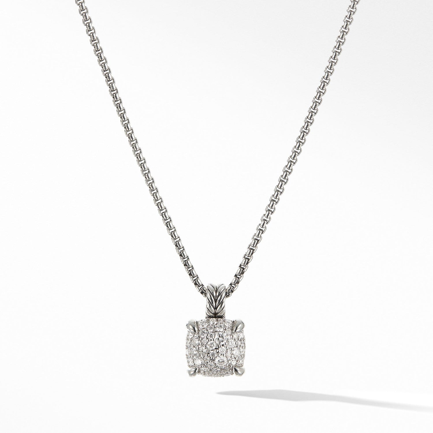 Chatelaine Pendant Necklace with Diamonds - David Yurman- Diamond Cellar