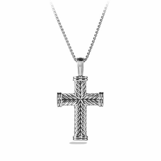 Chevron Cross - David Yurman- Diamond Cellar