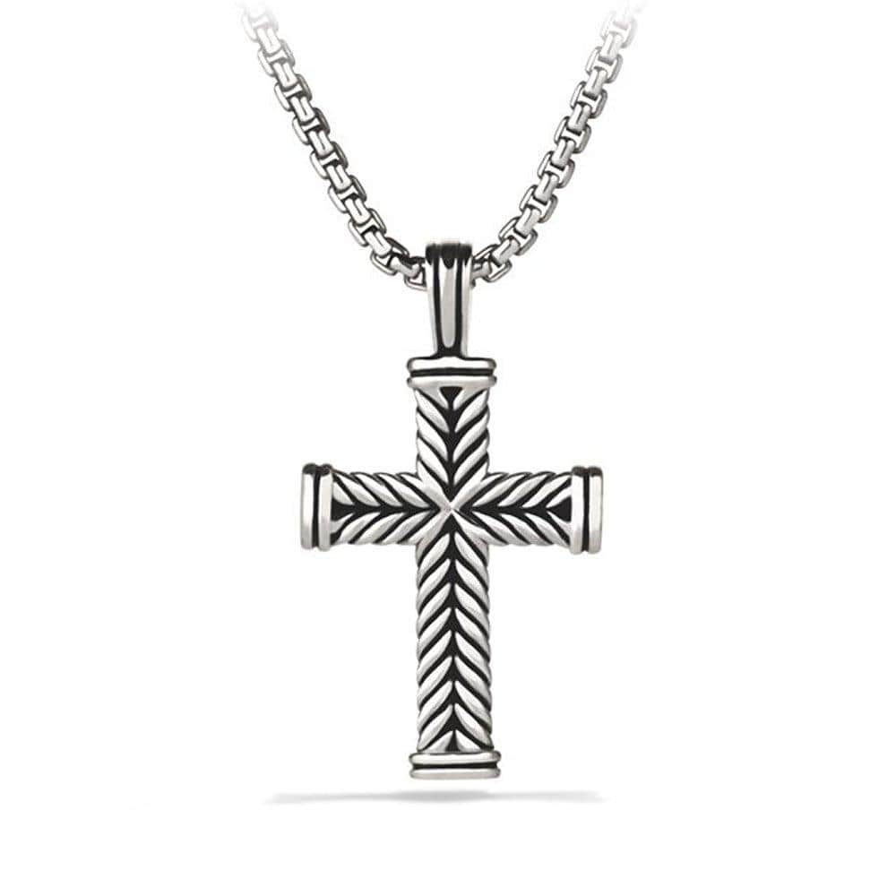 Chevron Cross - David Yurman- Diamond Cellar