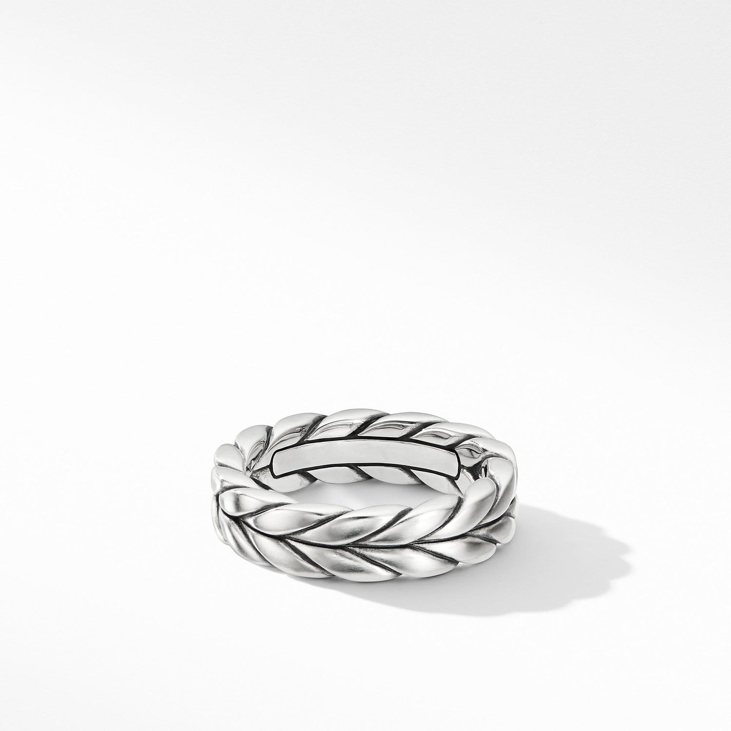 Chevron Woven Band Ring - David Yurman- Diamond Cellar