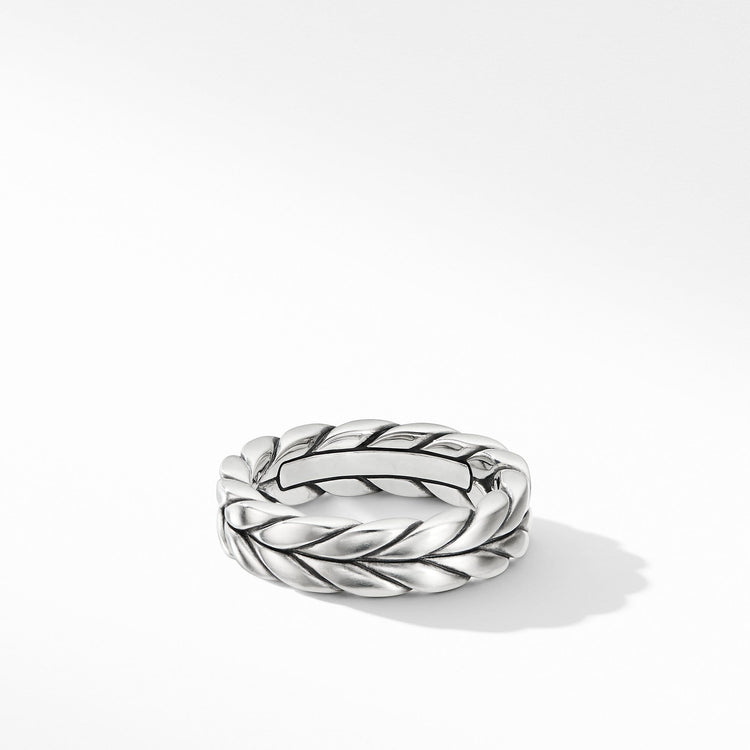 Chevron Woven Band Ring - David Yurman- Diamond Cellar