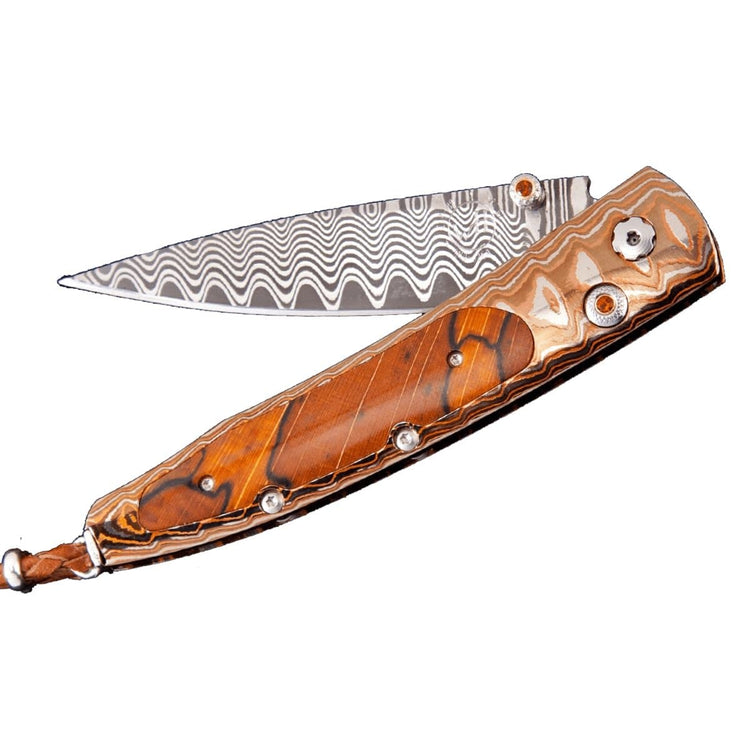 Citrine Lancet Taos B10 Folding Knife - William Henry- Diamond Cellar