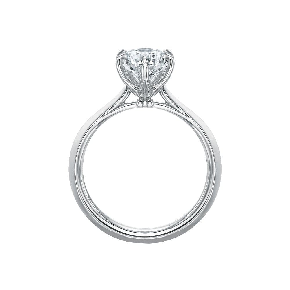 Classic Solitaire Setting by Precision Set | Diamond Cellar