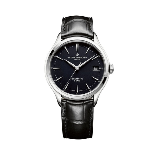 Clifton Baumatic Watch - Baume & Mercier- Diamond Cellar