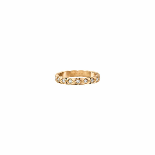 Coco Crush Beige Gold Ring - Chanel- Diamond Cellar