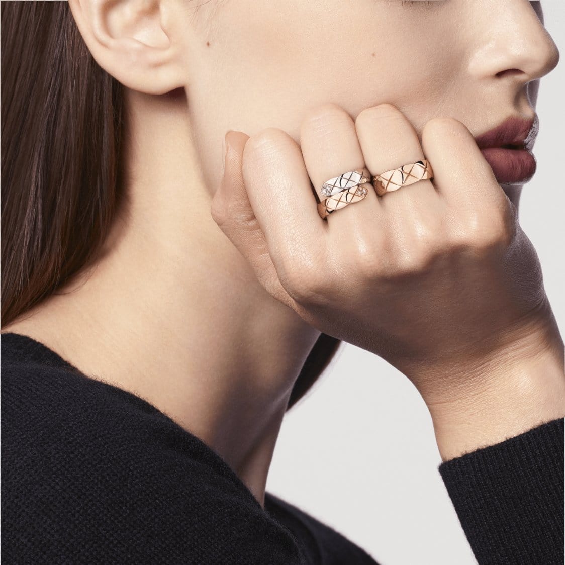 Shop CHANEL Coco Crush Ring (J11101) by Marchedeluxe