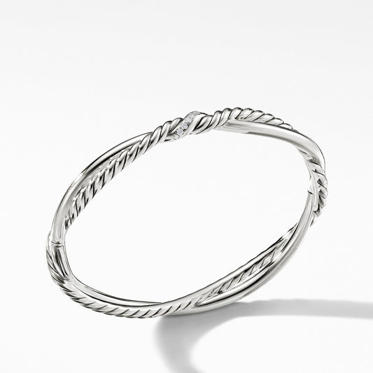 Continuance Small Station Bracelet with Diamonds - David Yurman- Diamond Cellar