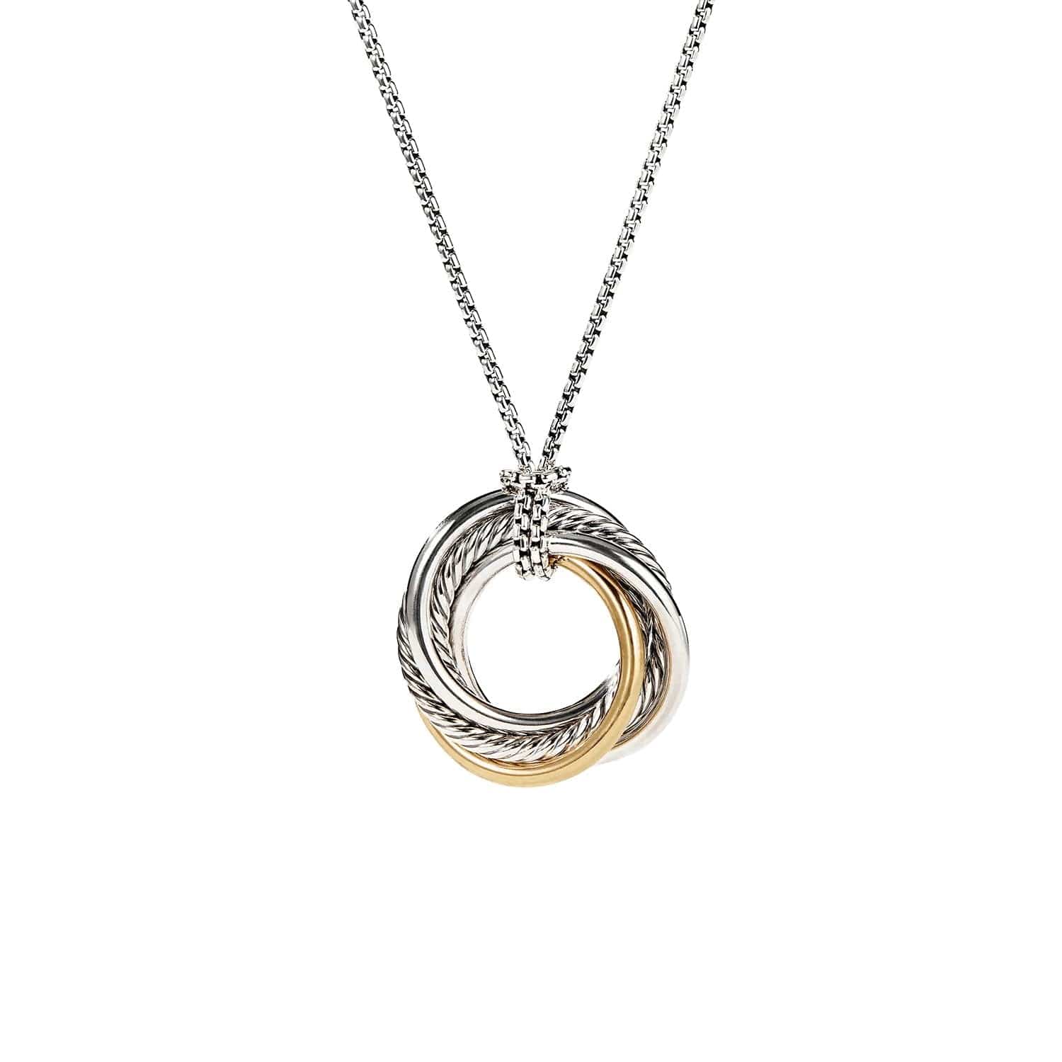 Crossover Small Pendant Necklace - David Yurman- Diamond Cellar
