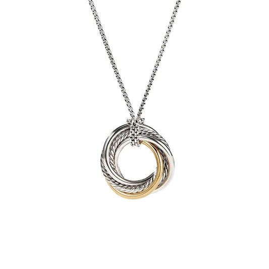 Crossover Small Pendant Necklace - David Yurman- Diamond Cellar