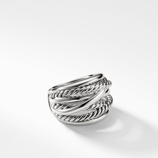 Crossover Wide Ring - David Yurman- Diamond Cellar