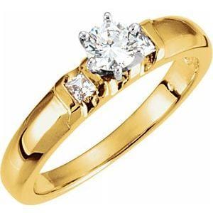 Custom 14K Rose Gents Band - STULLER- Diamond Cellar