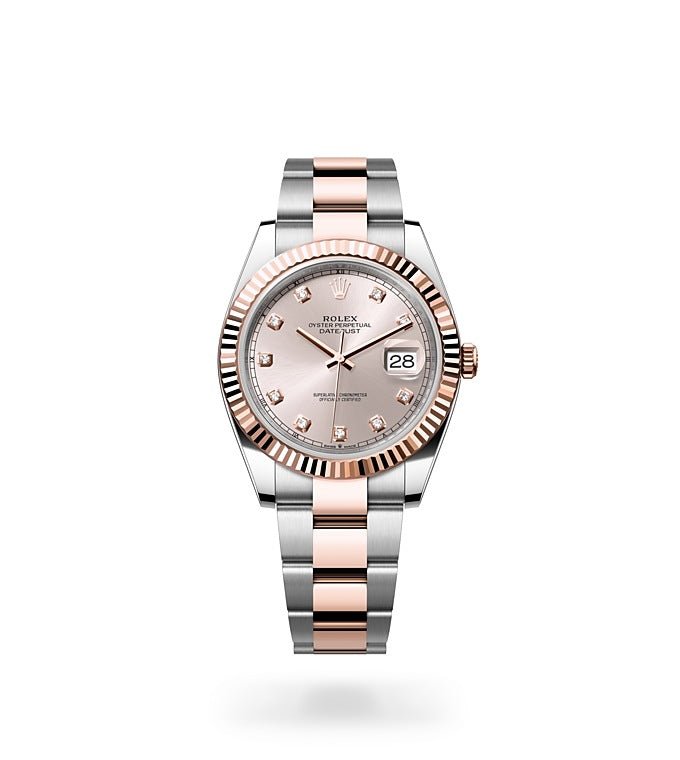 Rose gold oyster perpetual sales
