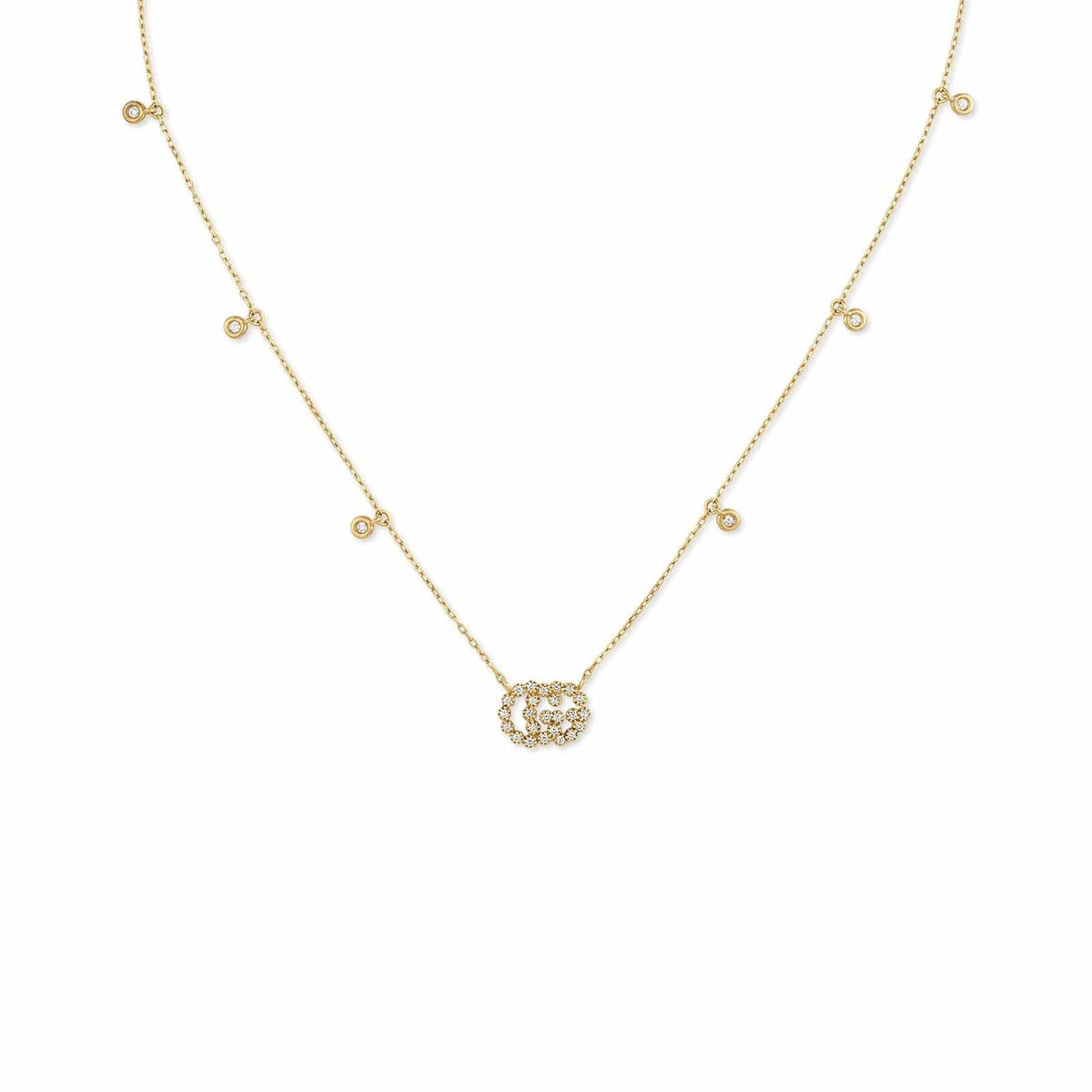 Diamond GG Running Necklace by Gucci Diamond Cellar