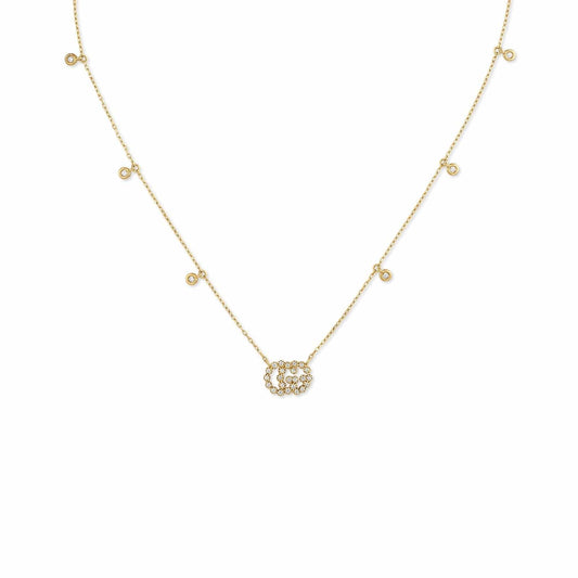 Diamond GG Running Necklace - Gucci- Diamond Cellar