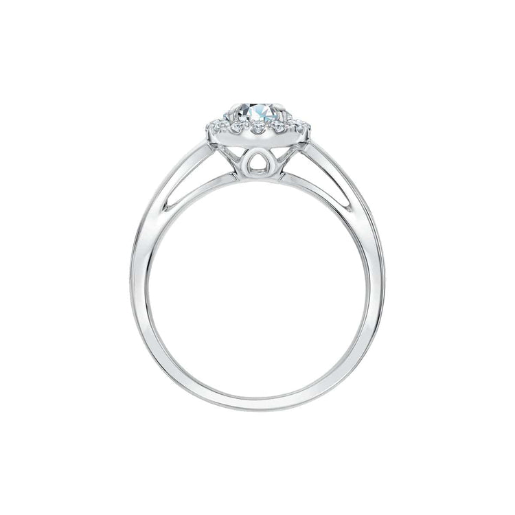 Diamond Halo Ring - Forevermark- Diamond Cellar