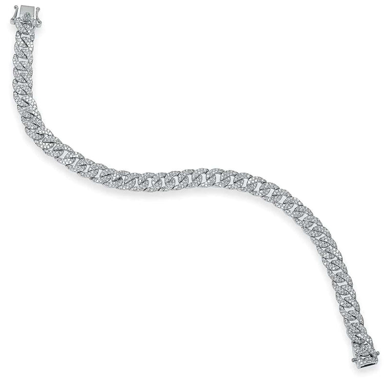 Diamond Link Bracelet - Shy Creation- Diamond Cellar