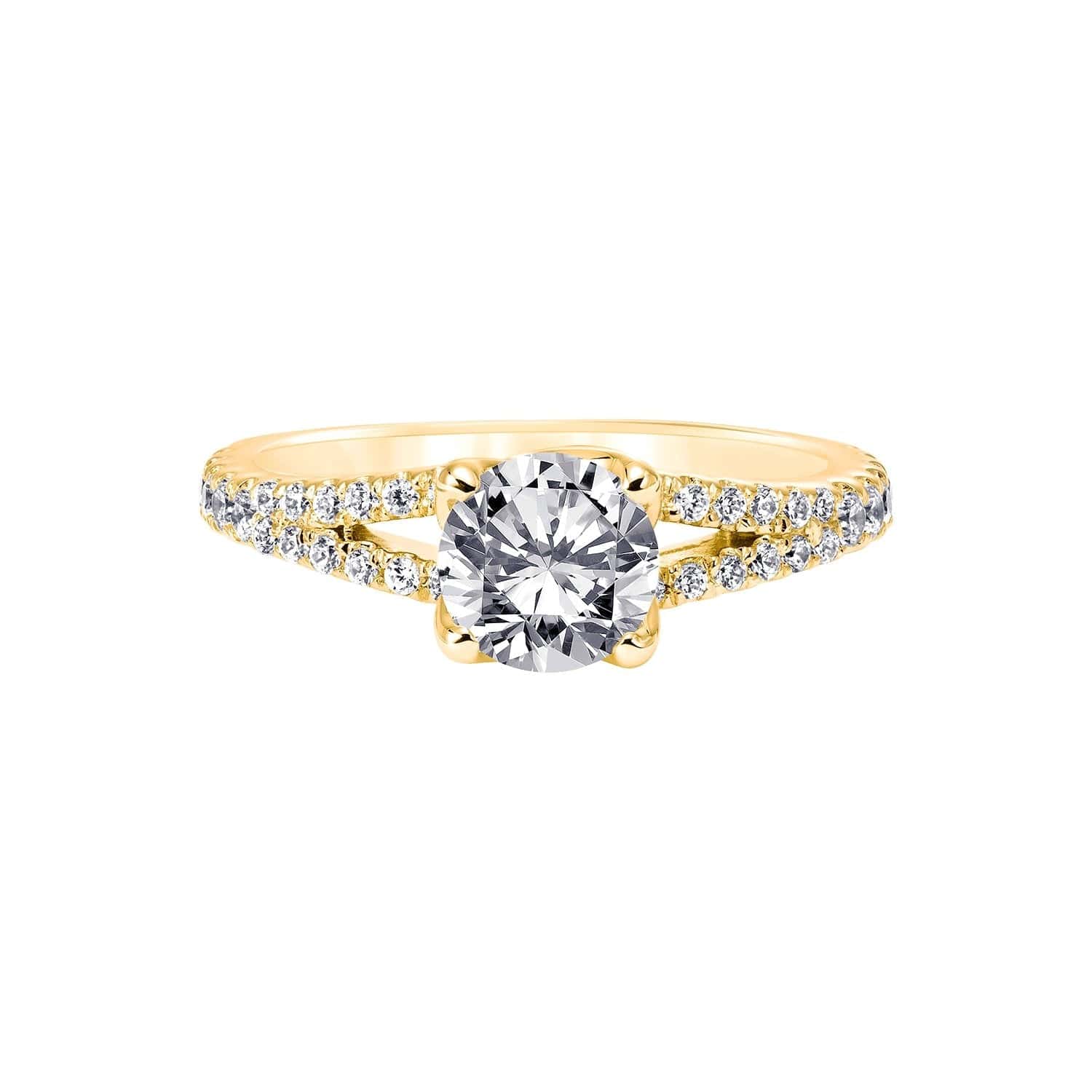 Diamond Semi Mount Ring by Frederick Goldman Diamond Cellar