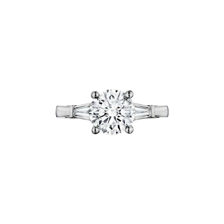 Diamond Semi Mount Ring by Henri Daussi Diamond Cellar