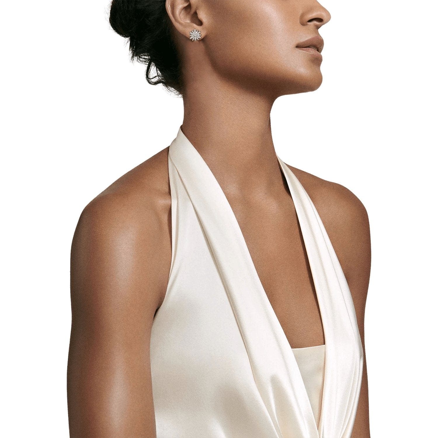 Diamond Starburst Long Drop Earrings - David Yurman- Diamond Cellar