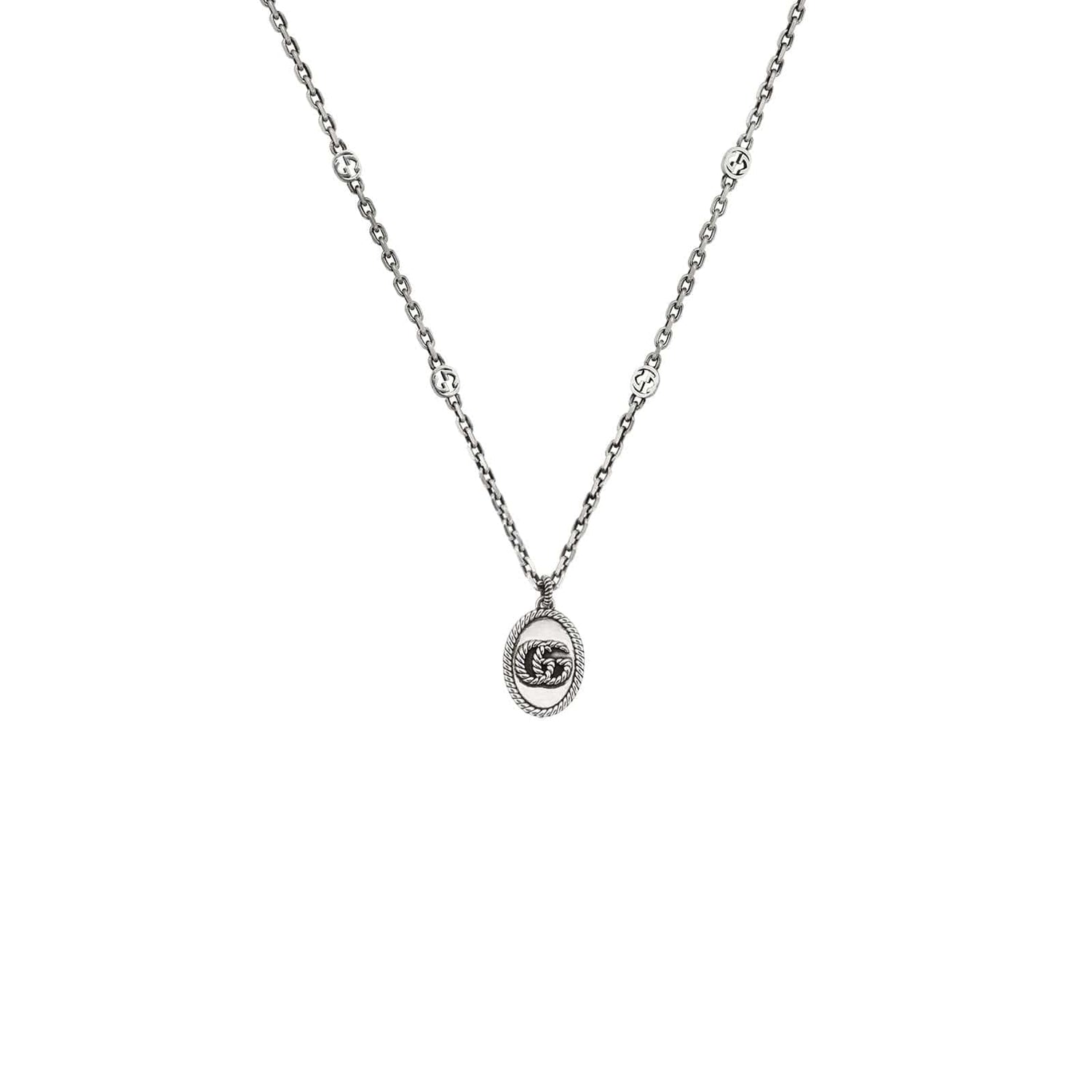 Double G Marmont Necklace - Gucci- Diamond Cellar