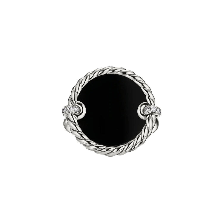 DY Elements Black Onyx Ring - David Yurman- Diamond Cellar