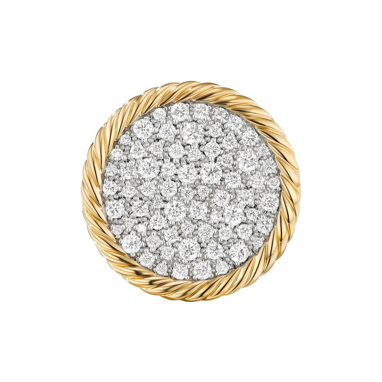 DY Elements Ring with Diamonds - David Yurman- Diamond Cellar