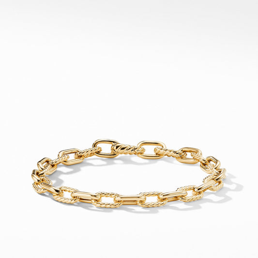 DY Madison Bold Bracelet in 18K Gold, 6mm - David Yurman- Diamond Cellar