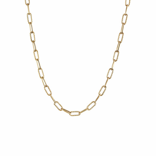 DY Madison Chain Necklace in 18K Yellow Gold - David Yurman- Diamond Cellar