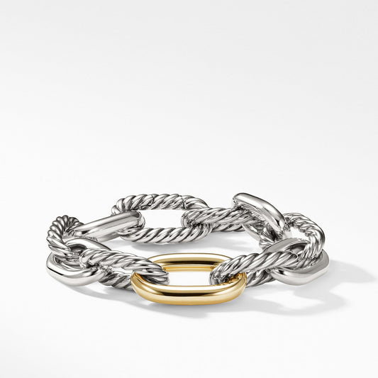 DY Madison Large Bracelet with 18K Gold - David Yurman- Diamond Cellar