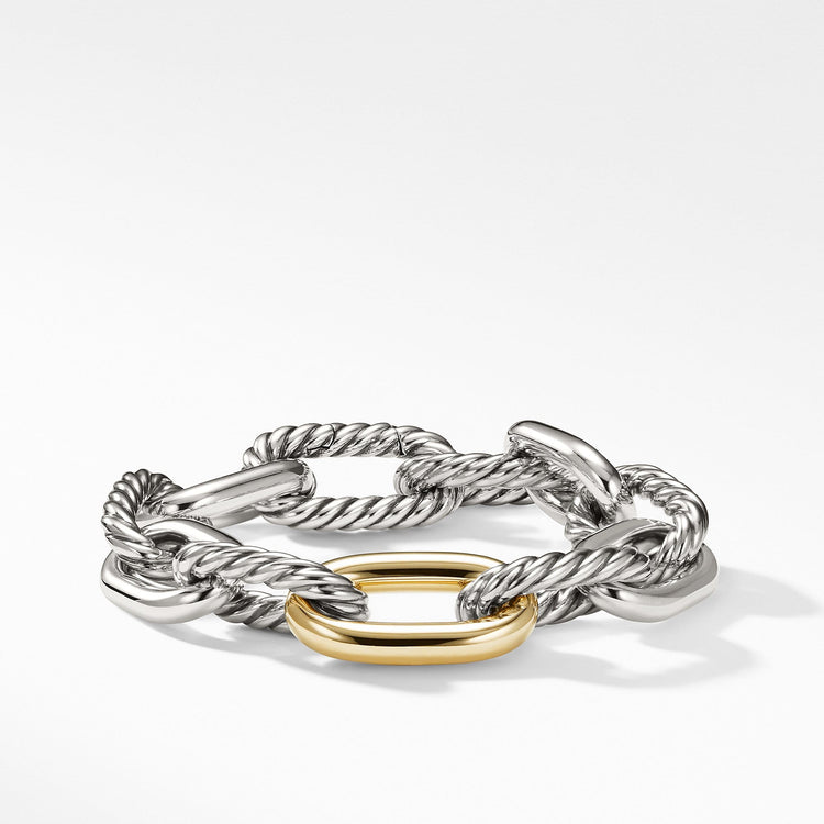 DY Madison Large Bracelet with 18K Gold - David Yurman- Diamond Cellar