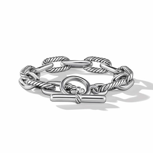 DY Madison Toggle Chain Bracelet in Sterling Silver - David Yurman- Diamond Cellar