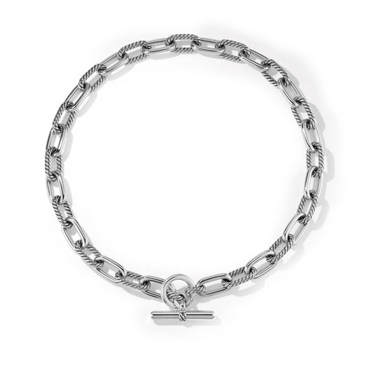 DY Madison Toggle Chain Necklace in Sterling Silver - David Yurman- Diamond Cellar