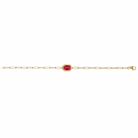 Garnet Manhattan Bracelet - Goshwara- Diamond Cellar