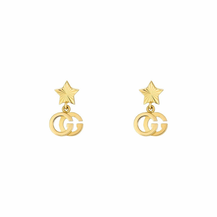GG Running Drop Earrings - Gucci- Diamond Cellar