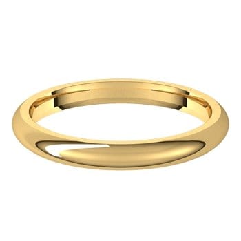 Half Round Comfort Fit Band - Diamond Cellar- Diamond Cellar