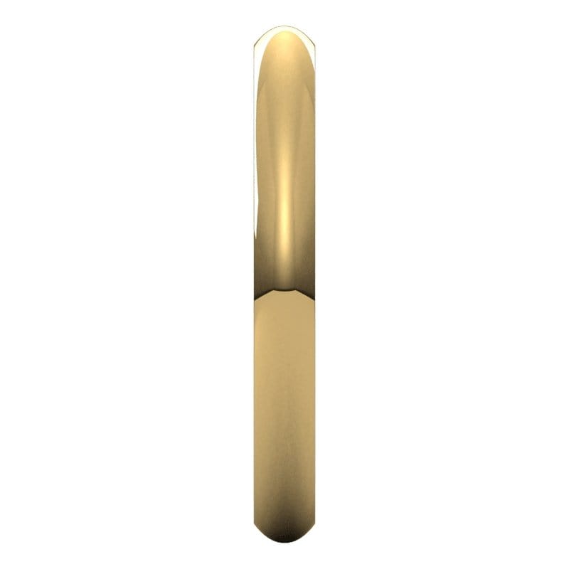 Half Round Comfort Fit Band - Diamond Cellar- Diamond Cellar