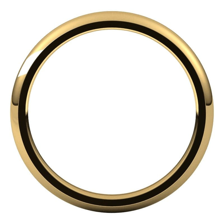 Half Round Comfort Fit Band - Diamond Cellar- Diamond Cellar