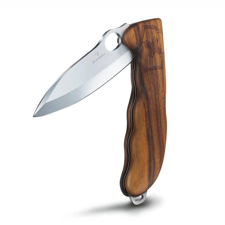 Hunter Pro Pocket Knife in Walnut - Victorinox Swiss Army- Diamond Cellar