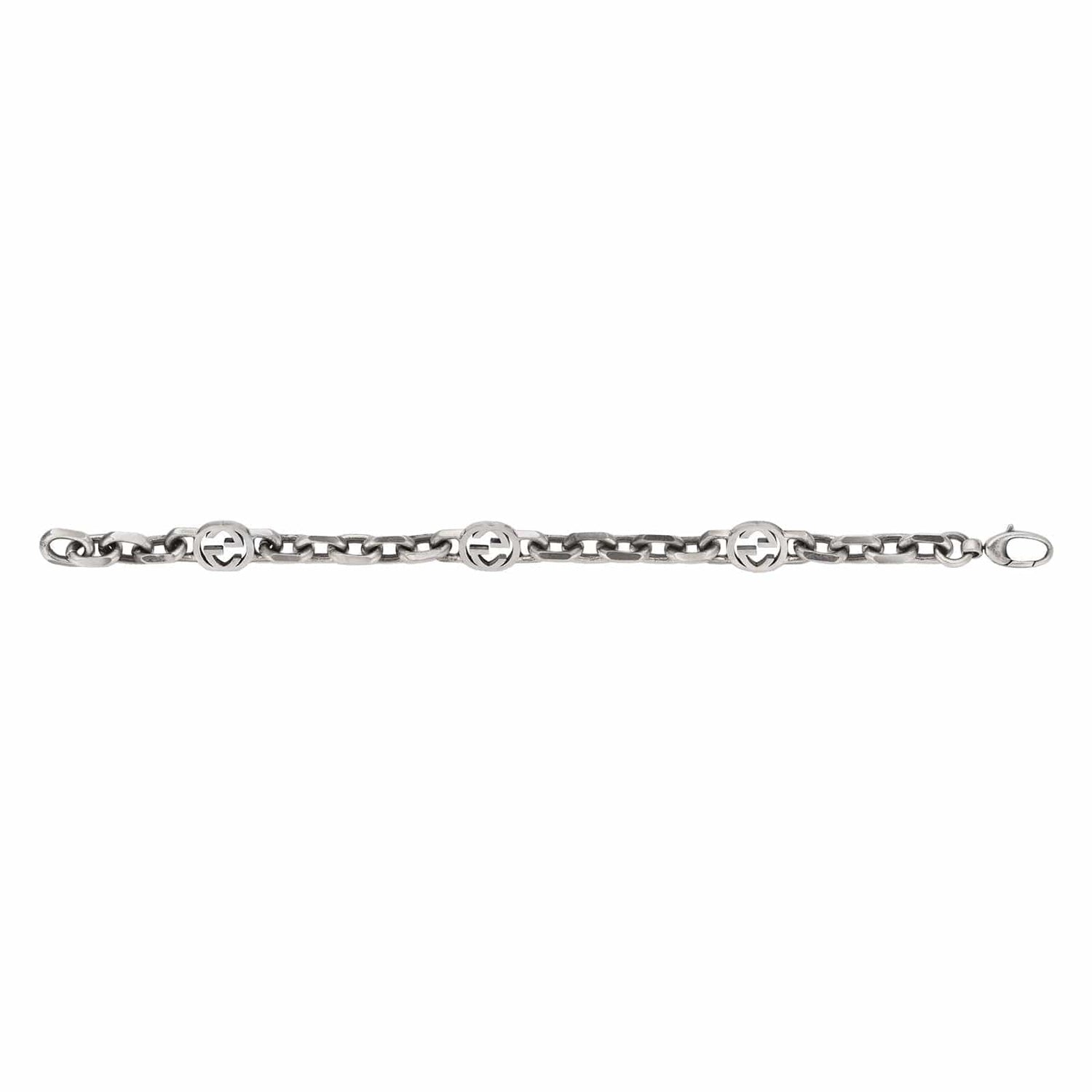 Interlocking G Chain Bracelet - Gucci- Diamond Cellar