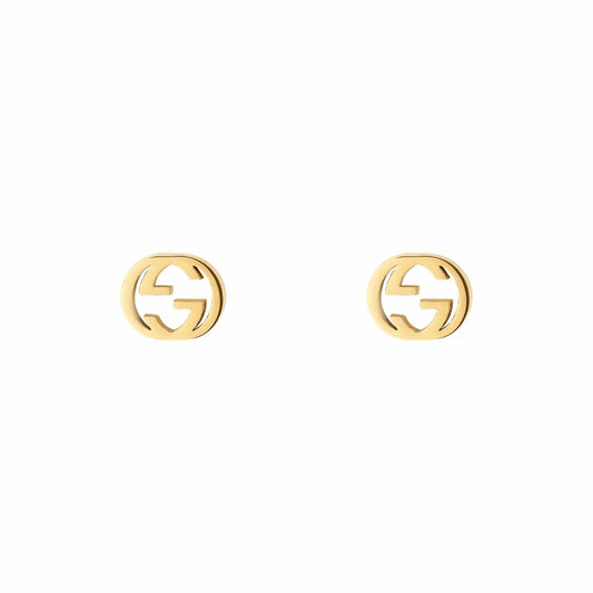 Interlocking 'G' Stud Earrings - Gucci- Diamond Cellar