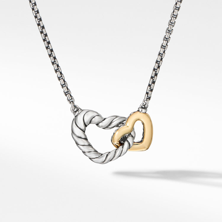Interlocking Heart Necklace by David Yurman Diamond Cellar