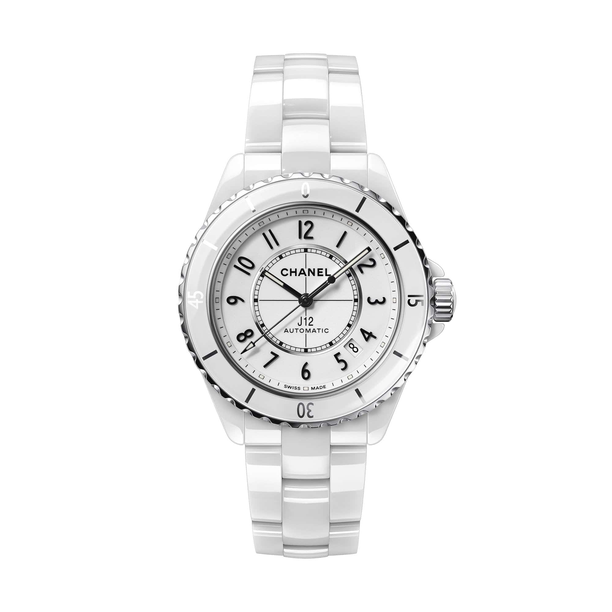 White Ceramic J12 Watch