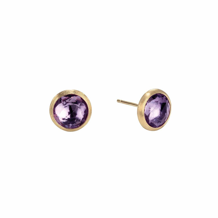 Jaipur Color Stud Earrings in Amethyst - Marco Bicego- Diamond Cellar