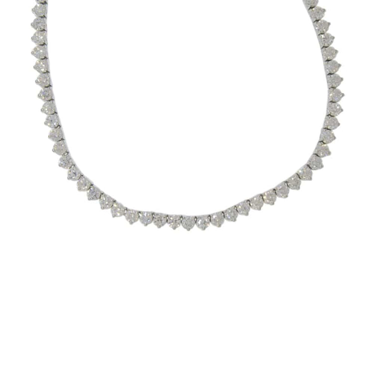 Lab-Grown Diamond Line Necklace - Céleste Created Diamonds- Diamond Cellar