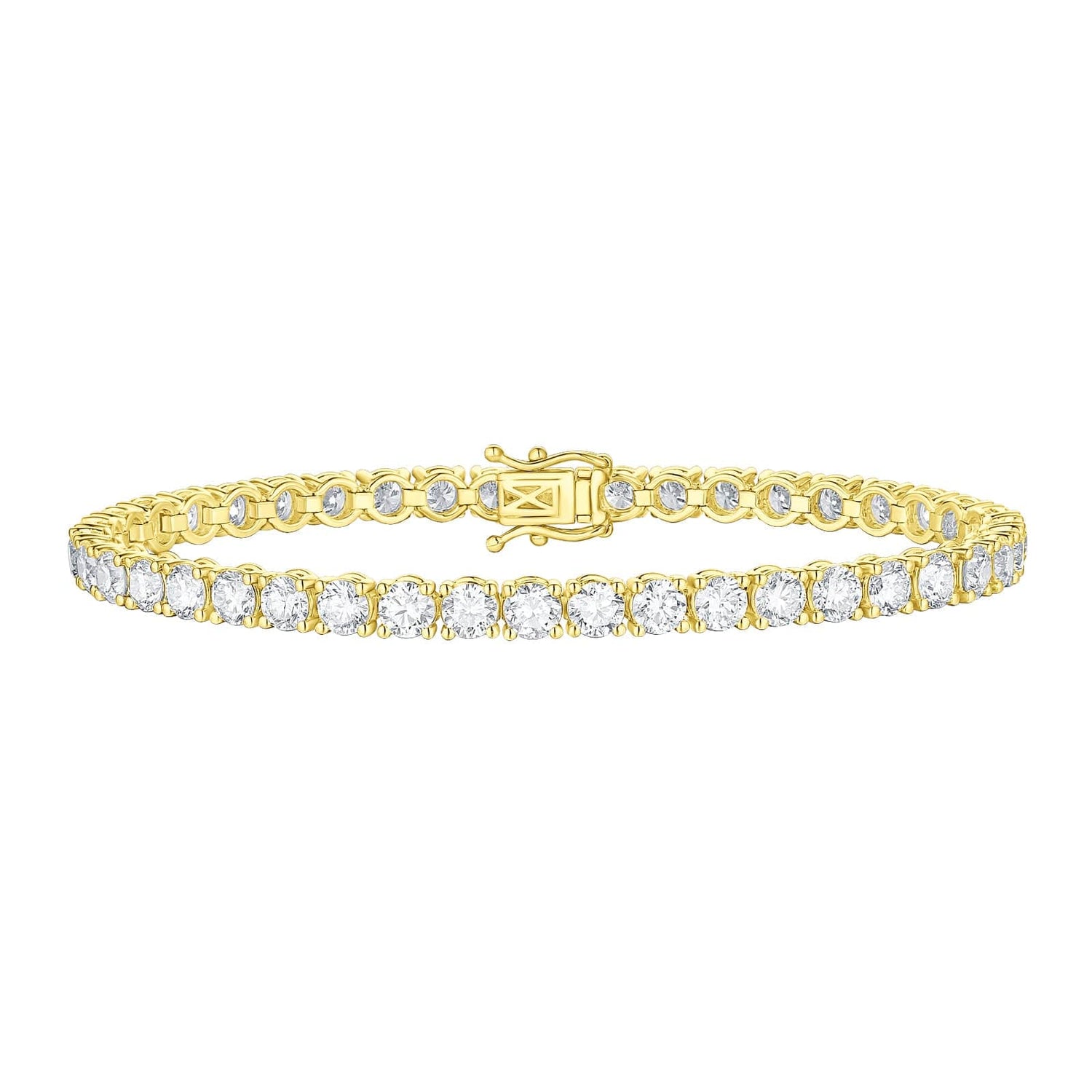 Lab grown diamond tennis bracelet Clearance