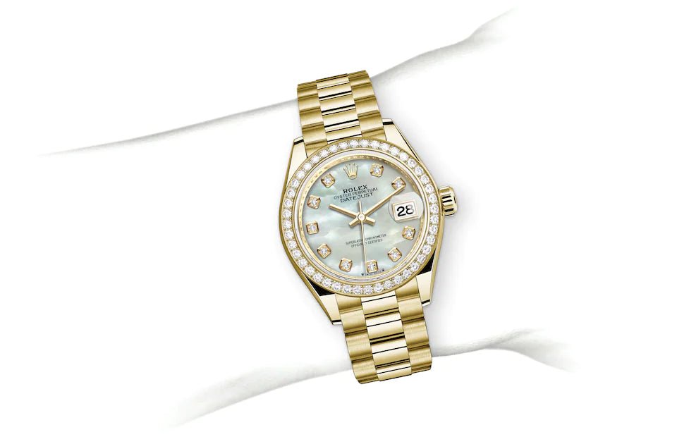 Rolex Lady Datejust in Gold m279138rbr 0015 Diamond Cellar