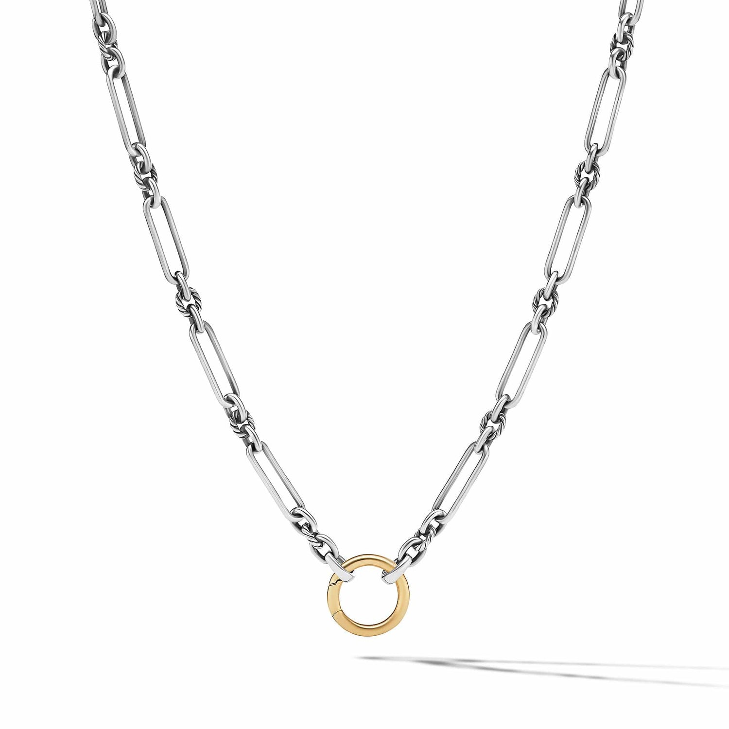 Lexington Chain Necklace with 18K Yellow Gold - David Yurman- Diamond Cellar