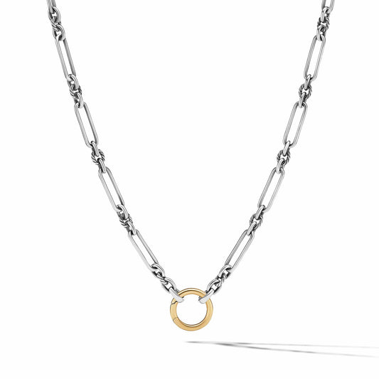 Lexington Chain Necklace with 18K Yellow Gold - David Yurman- Diamond Cellar